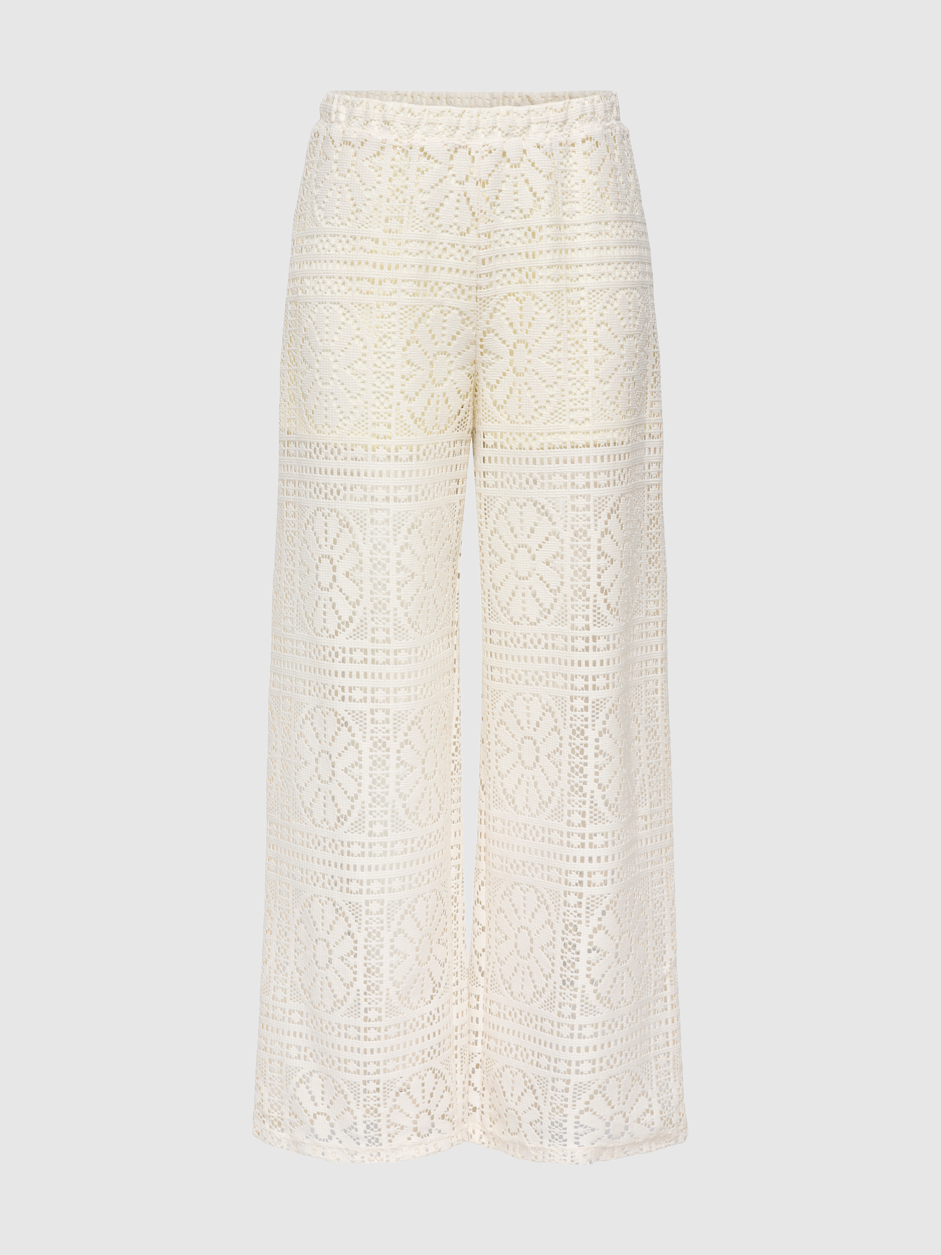 Pantalones Mujer Crema Only