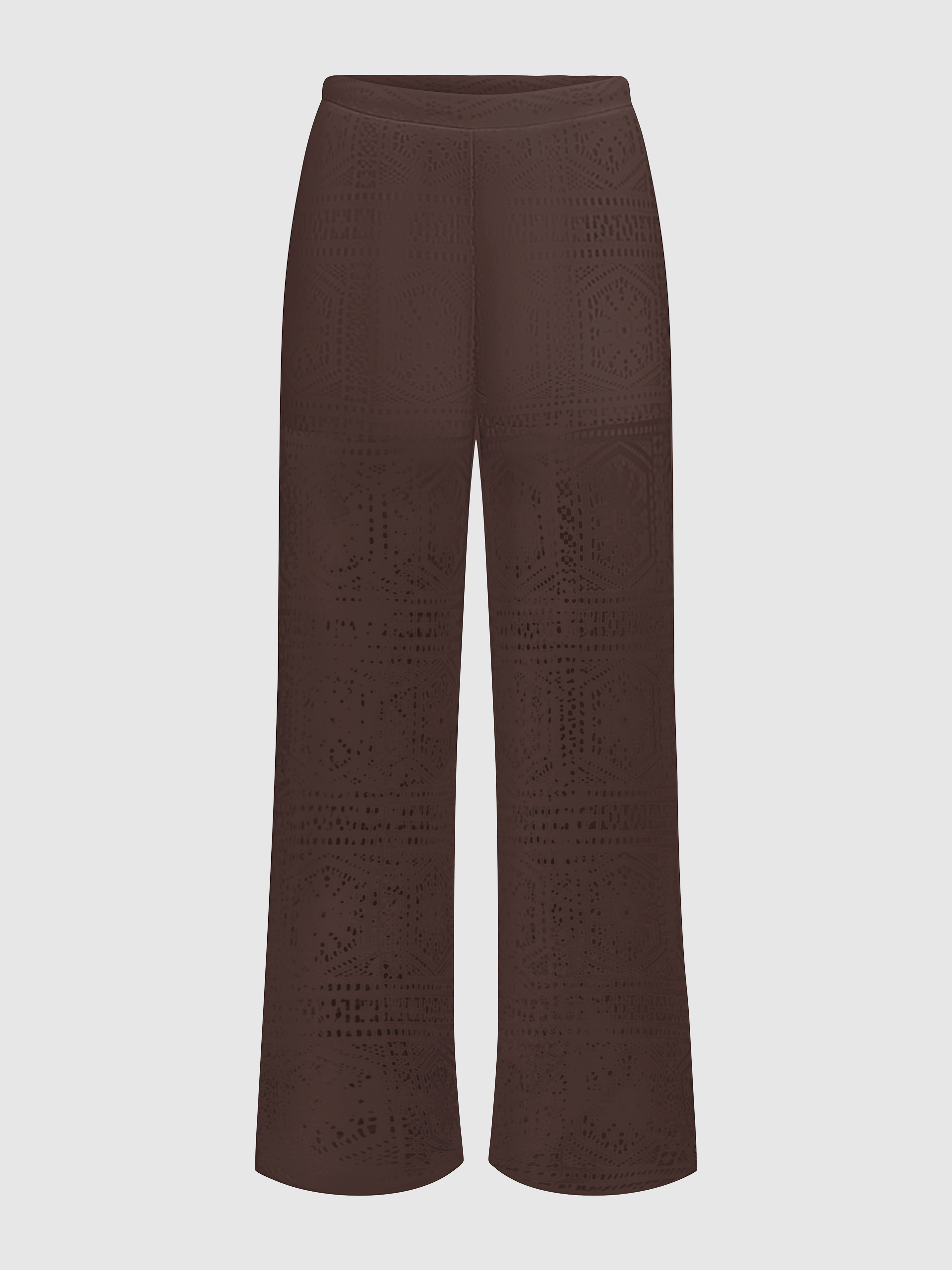 Pants Woman Brown Only