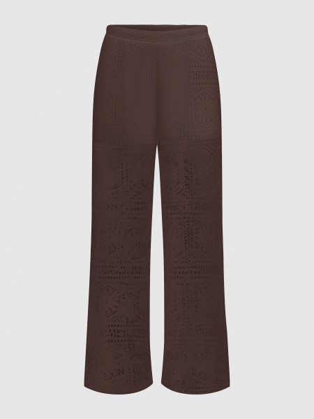 Pants Woman Brown Only Pants Woman Brown Only
