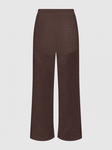 Pants Woman Brown Only Pants Woman Brown Only