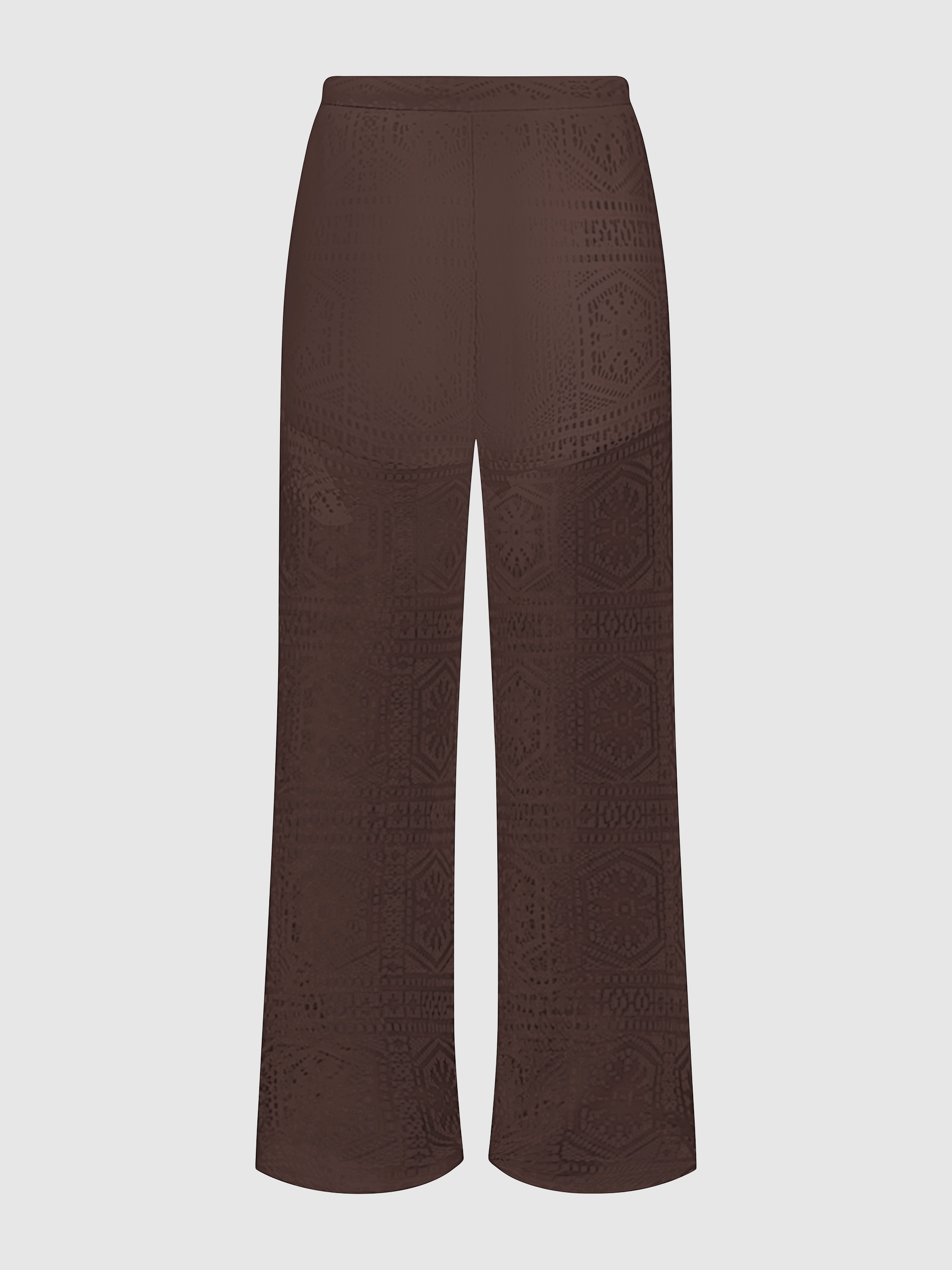 Pants Woman Brown Only