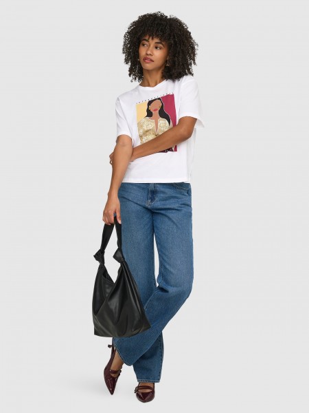T-Shirt Only Mulher Susan