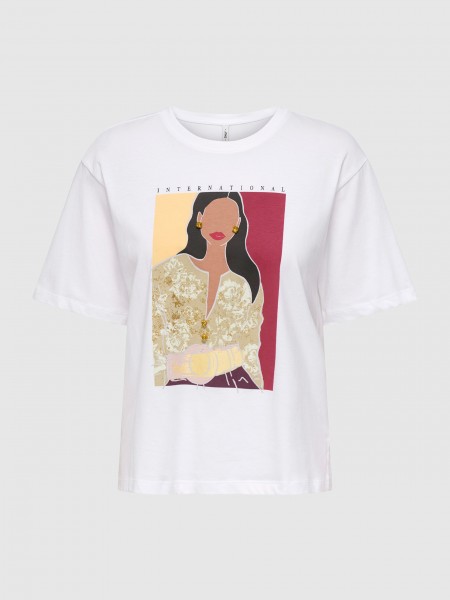 T-Shirt Only Mulher Susan