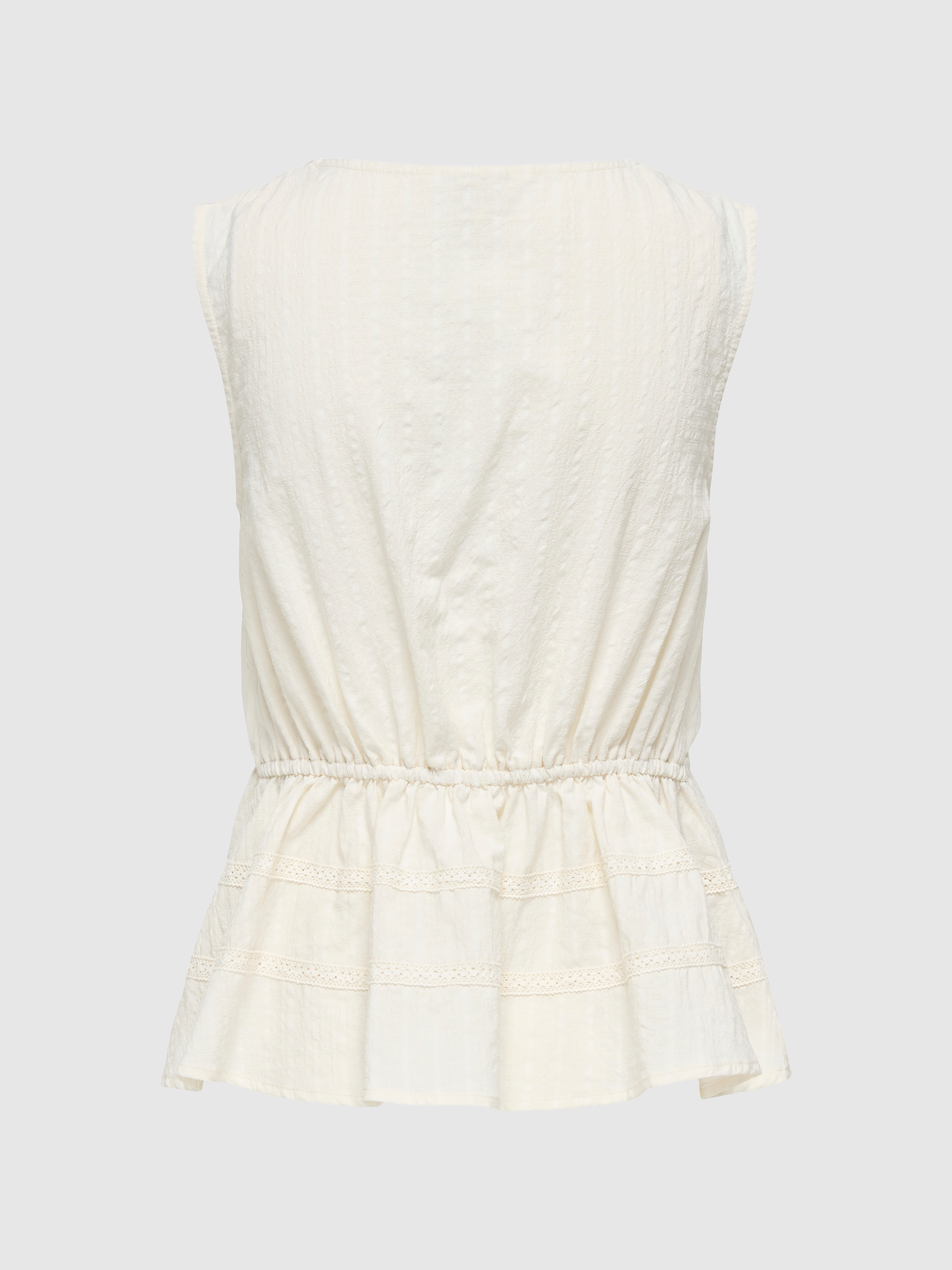 Blouse Woman Cream Only