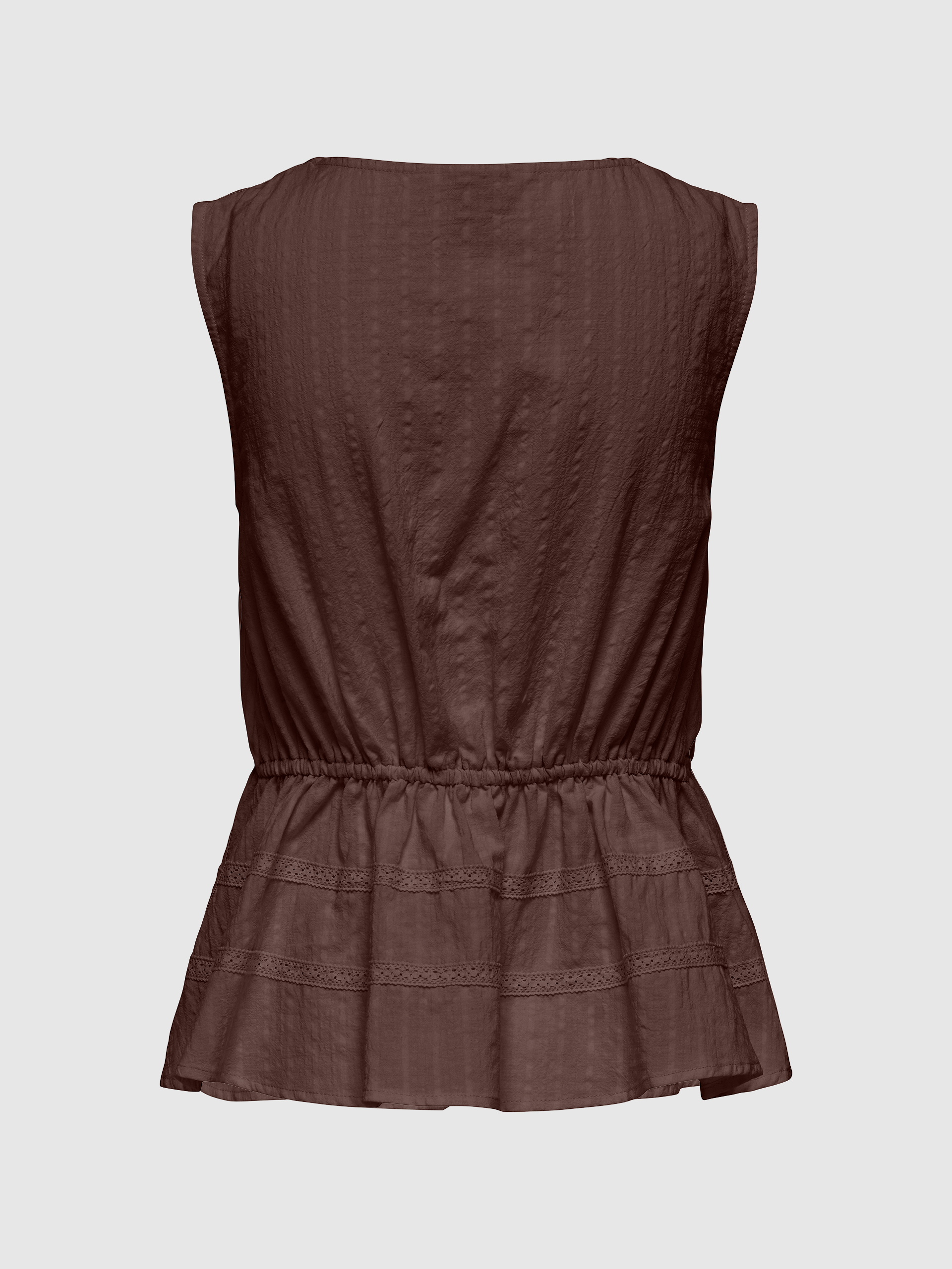Blusa Mujer Marrón Only
