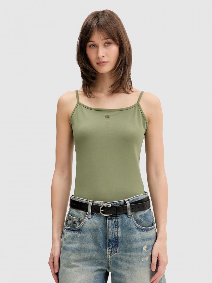 Blusa Mujer Verde Tommy Jeans
