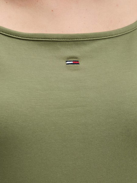 Blusa Mujer Verde Tommy Jeans Blusa Mujer Verde Tommy Jeans