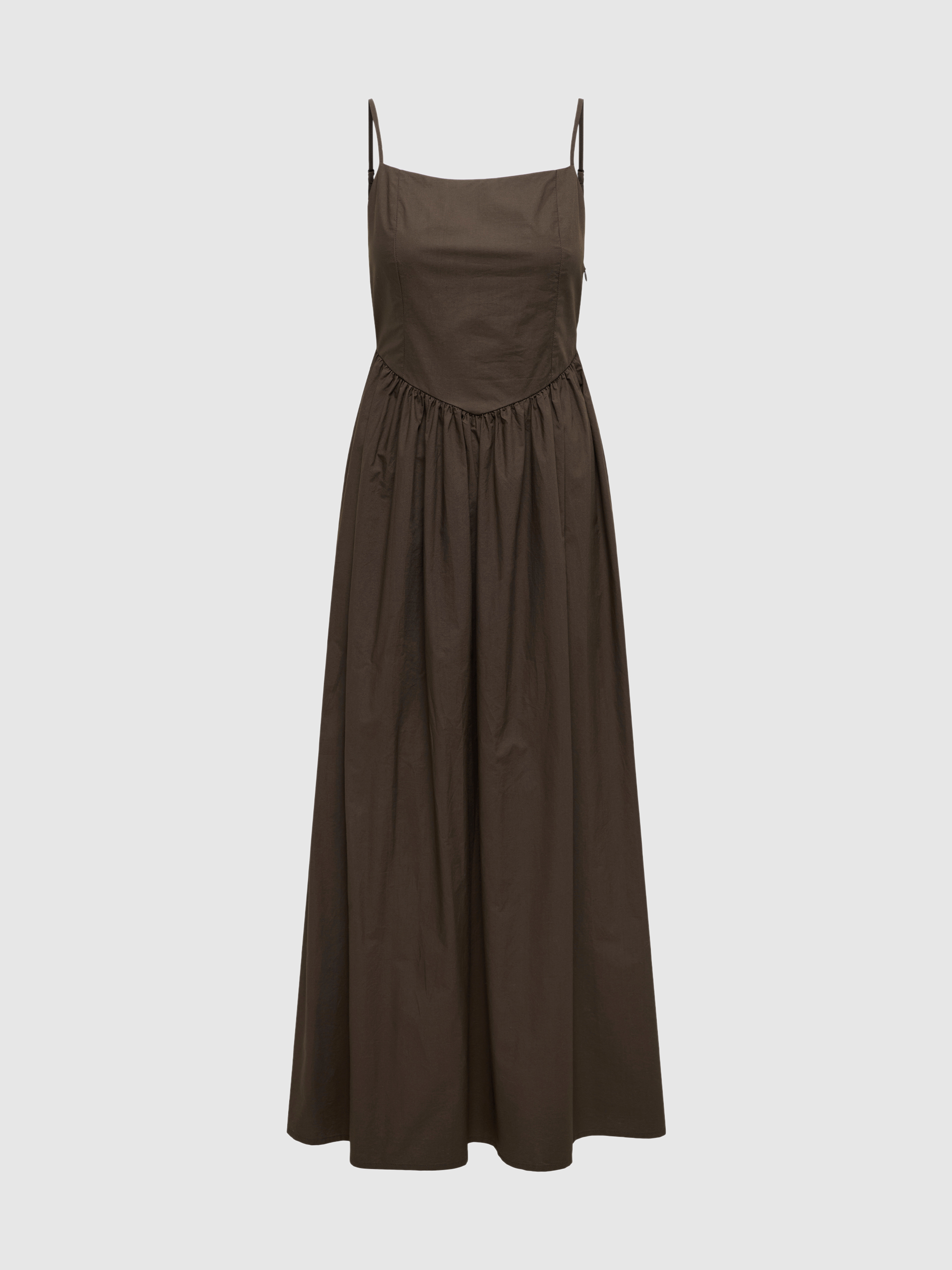 Dress Woman Brown Only