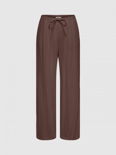 Pants Woman Brown Only Pants Woman Brown Only