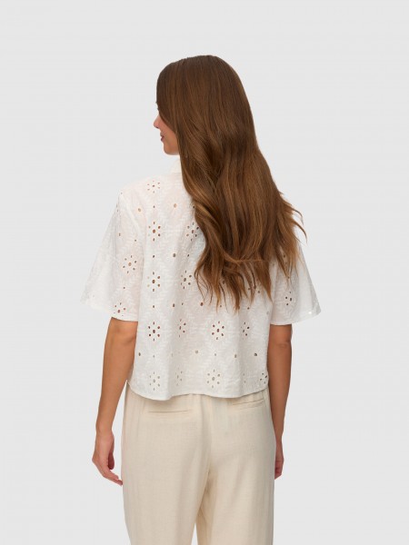 Camisa Mujer Blanco Vero Moda