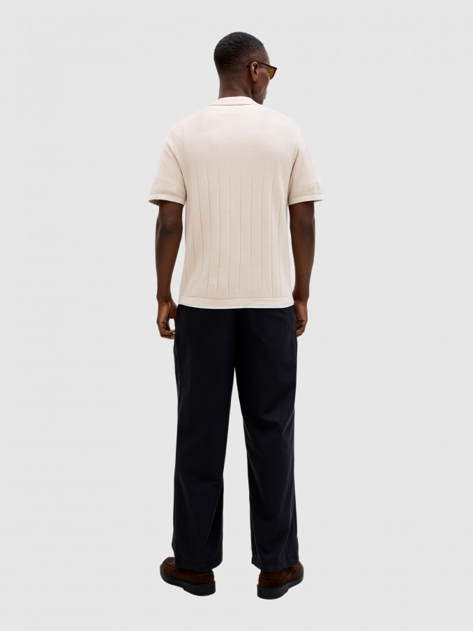 Polo Shirt Man Cream Jack & Jones