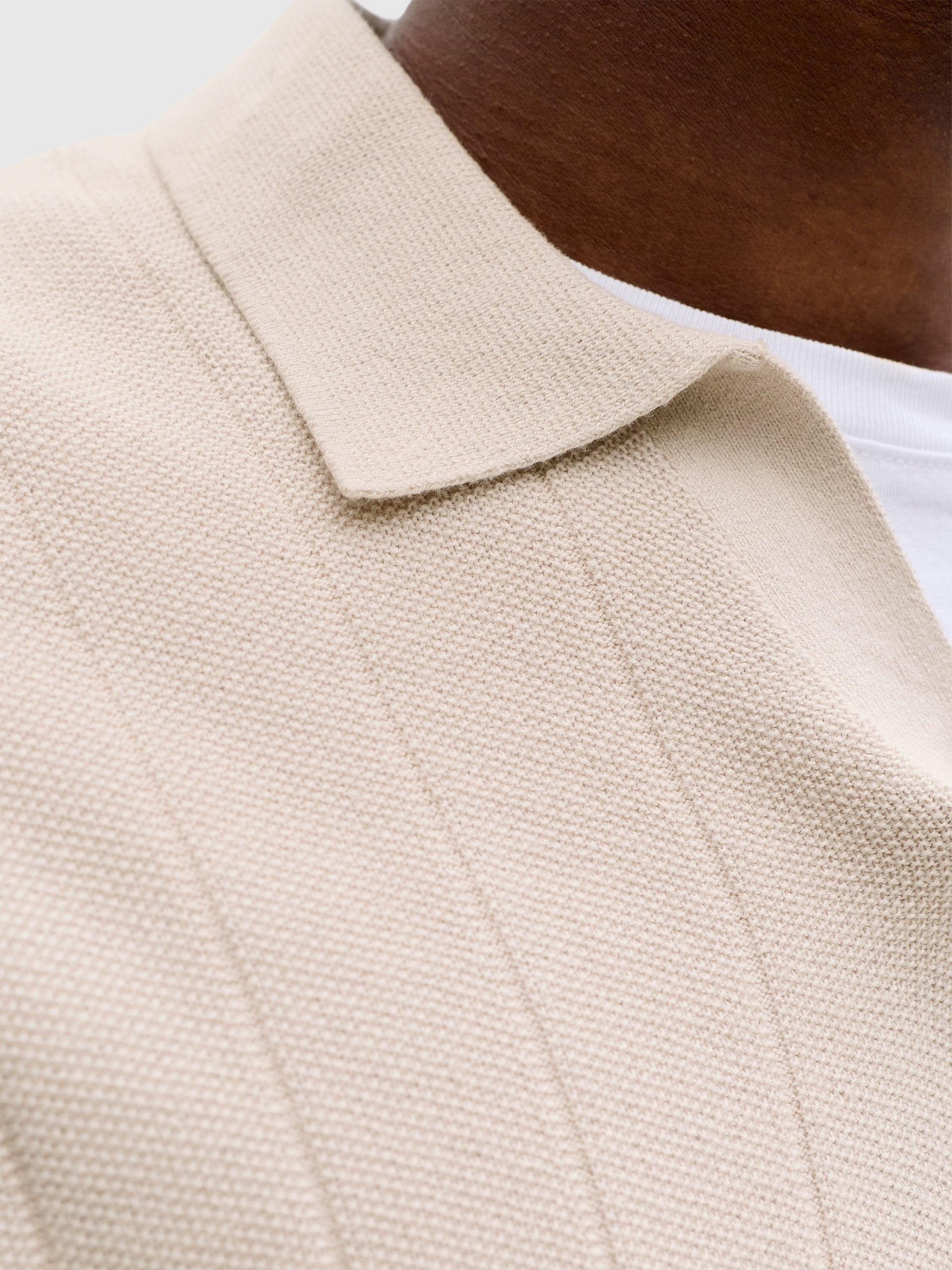 Polo Shirt Man Cream Jack & Jones
