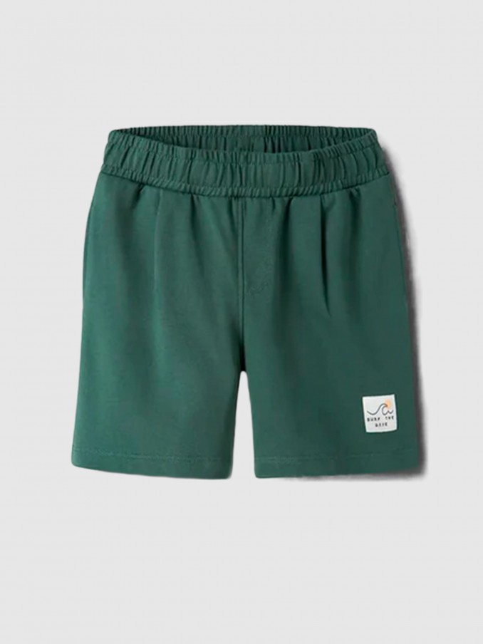 Pantalones Cortos Niño Verde Name It