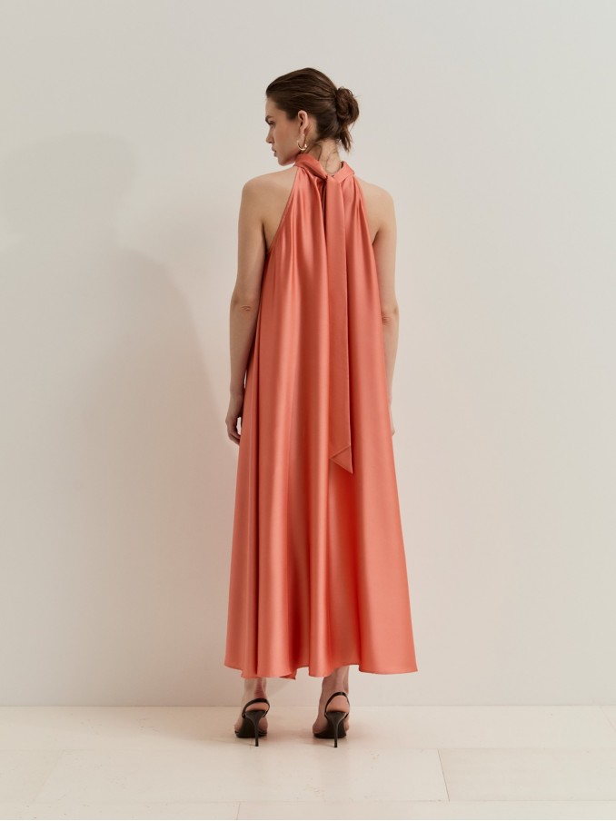 Vestido Mujer Naranja Lion Of Porches