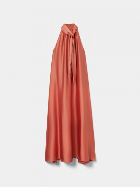 Vestido Mujer Naranja Lion Of Porches Vestido Mujer Naranja Lion Of Porches