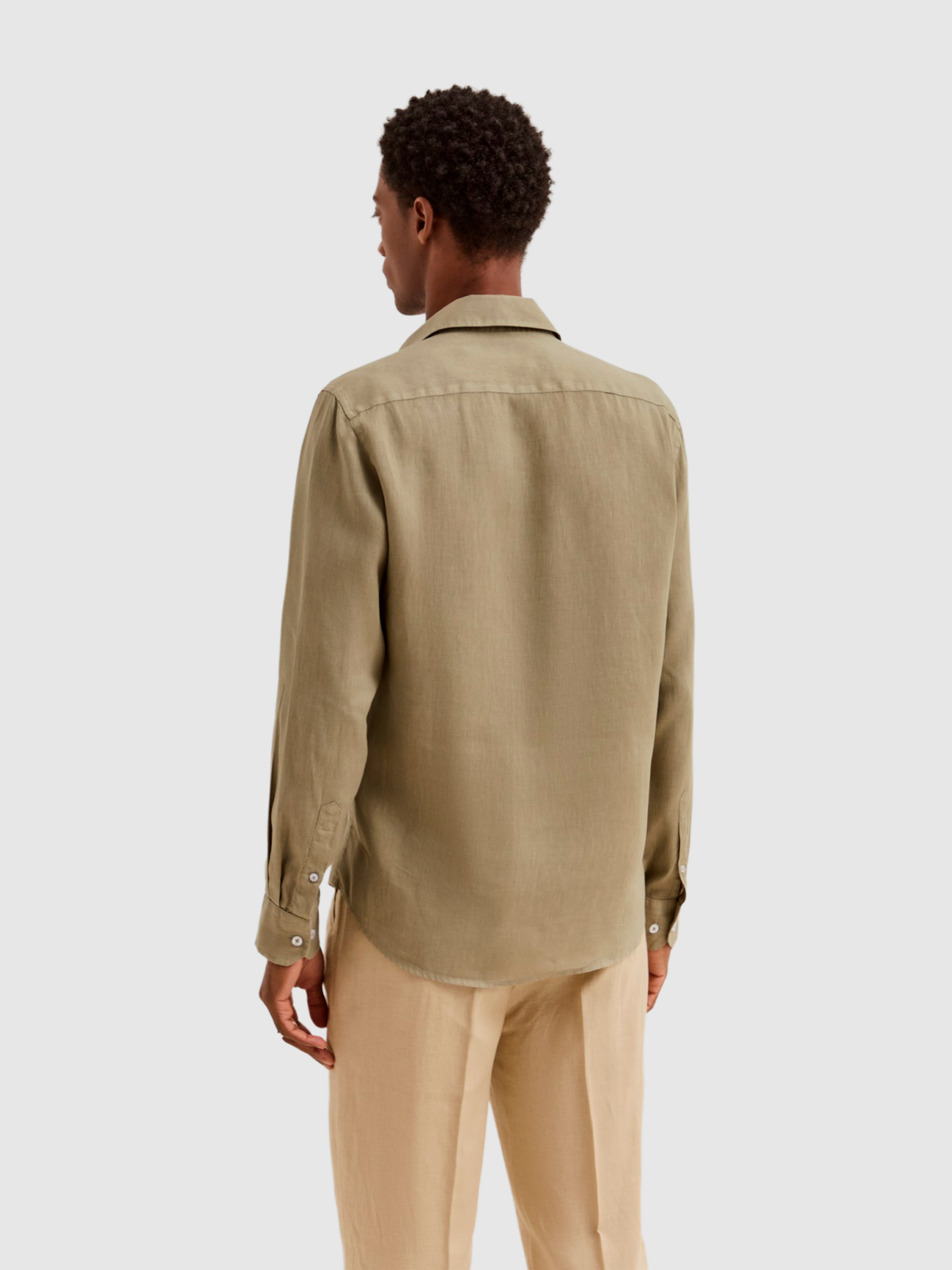 Camisa Hombre Caki Lion Of Porches