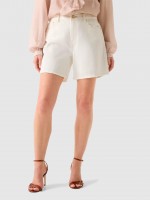 Pantalones Cortos Mujer Blanco Guess Pantalones Cortos Mujer Blanco Guess