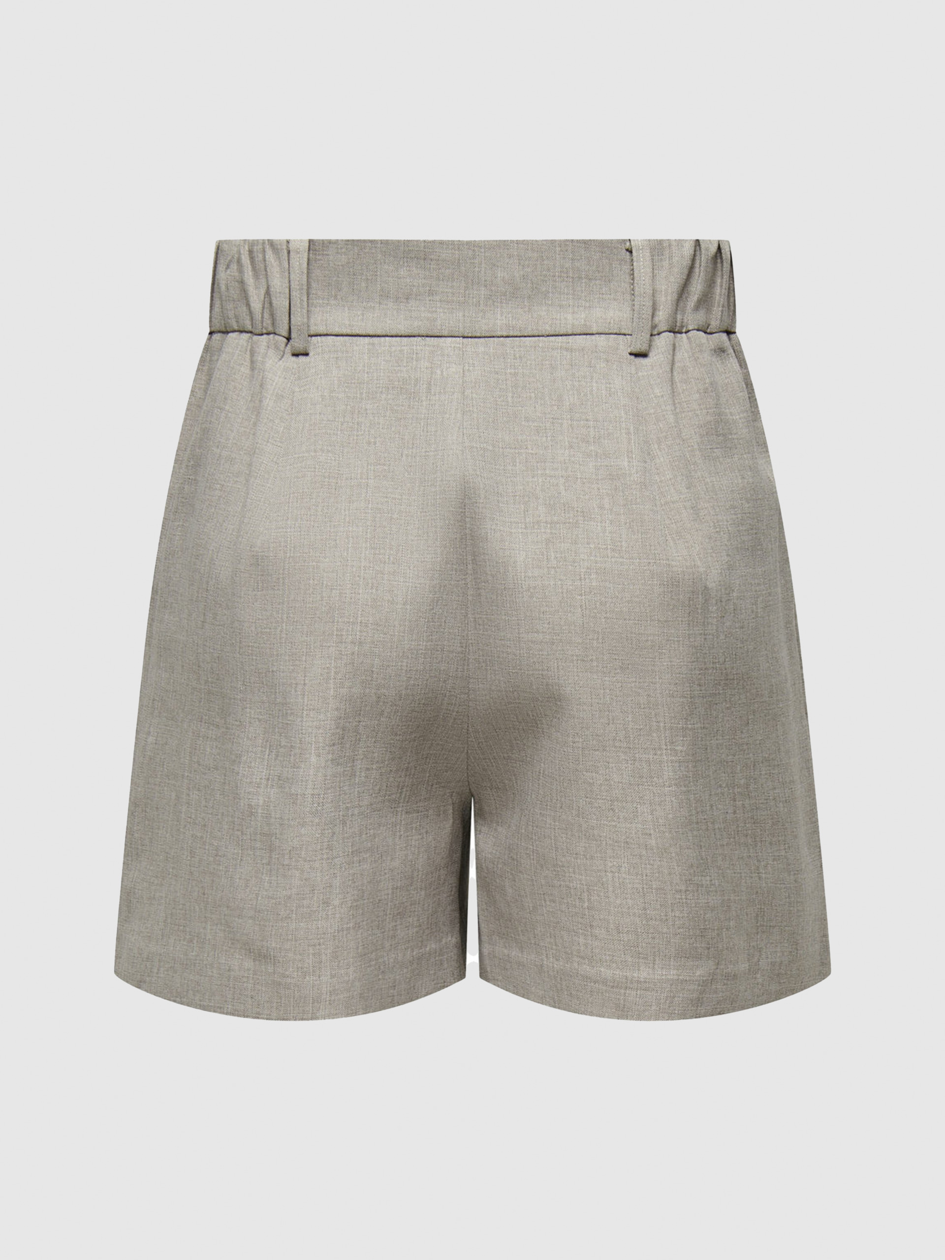 Shorts Woman Beige Only