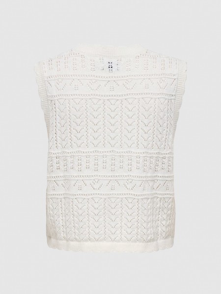 Vest Woman Cream Only