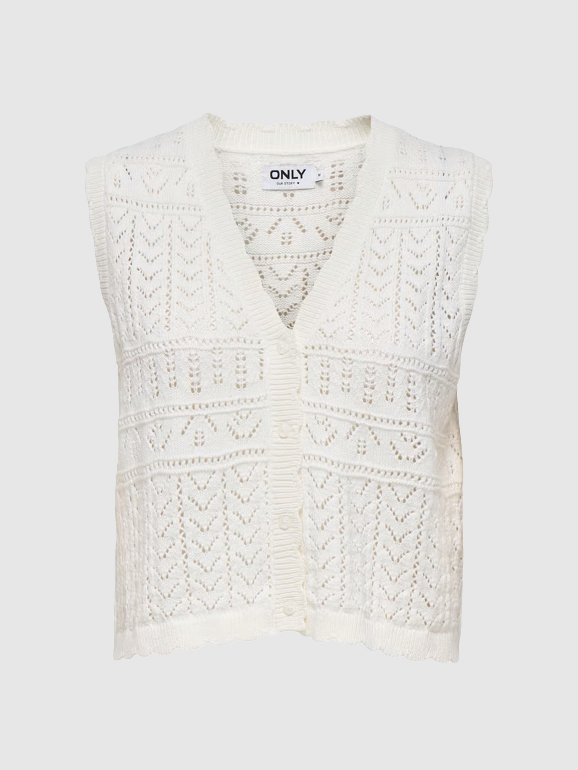 Vest Woman Cream Only