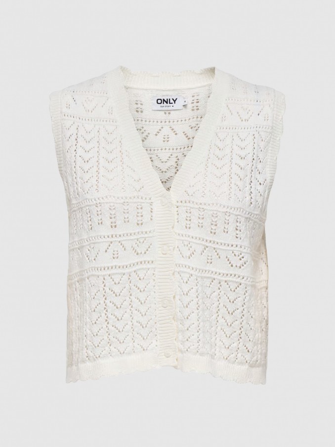 Vest Woman Cream Only