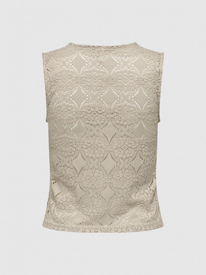 Shirt Woman Beige Only
