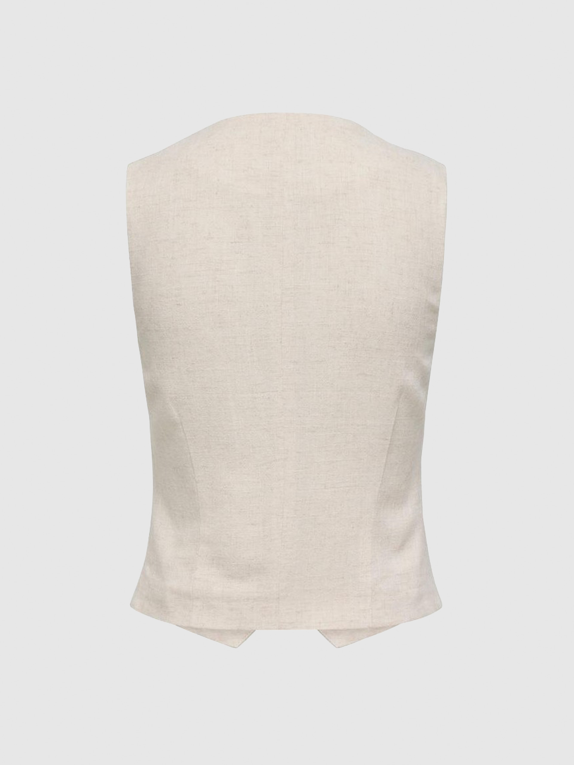 Chaleco Mujer Beige Only