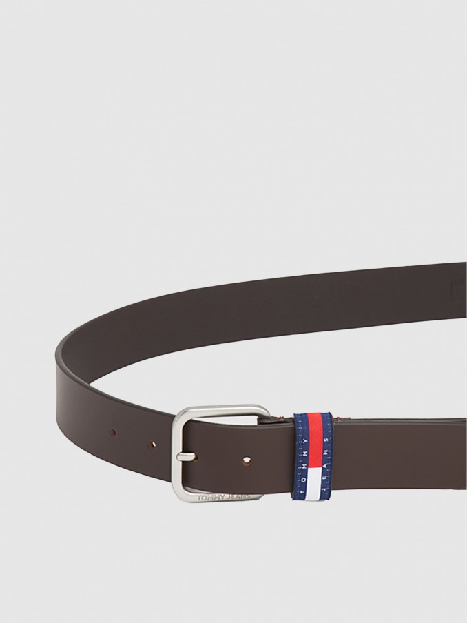 Cinturon Hombre Marrón Tommy Hilfiger
