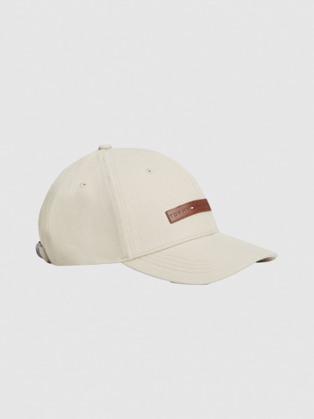 Bon� Tommy Hilfiger Homem Th Foundation Canvas 6 Panel Cap