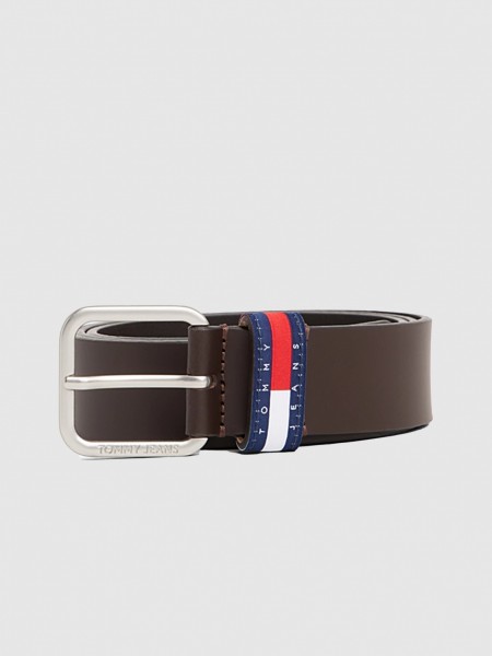 Cinturon Hombre Marrón Tommy Hilfiger Cinturon Hombre Marrón Tommy Hilfiger