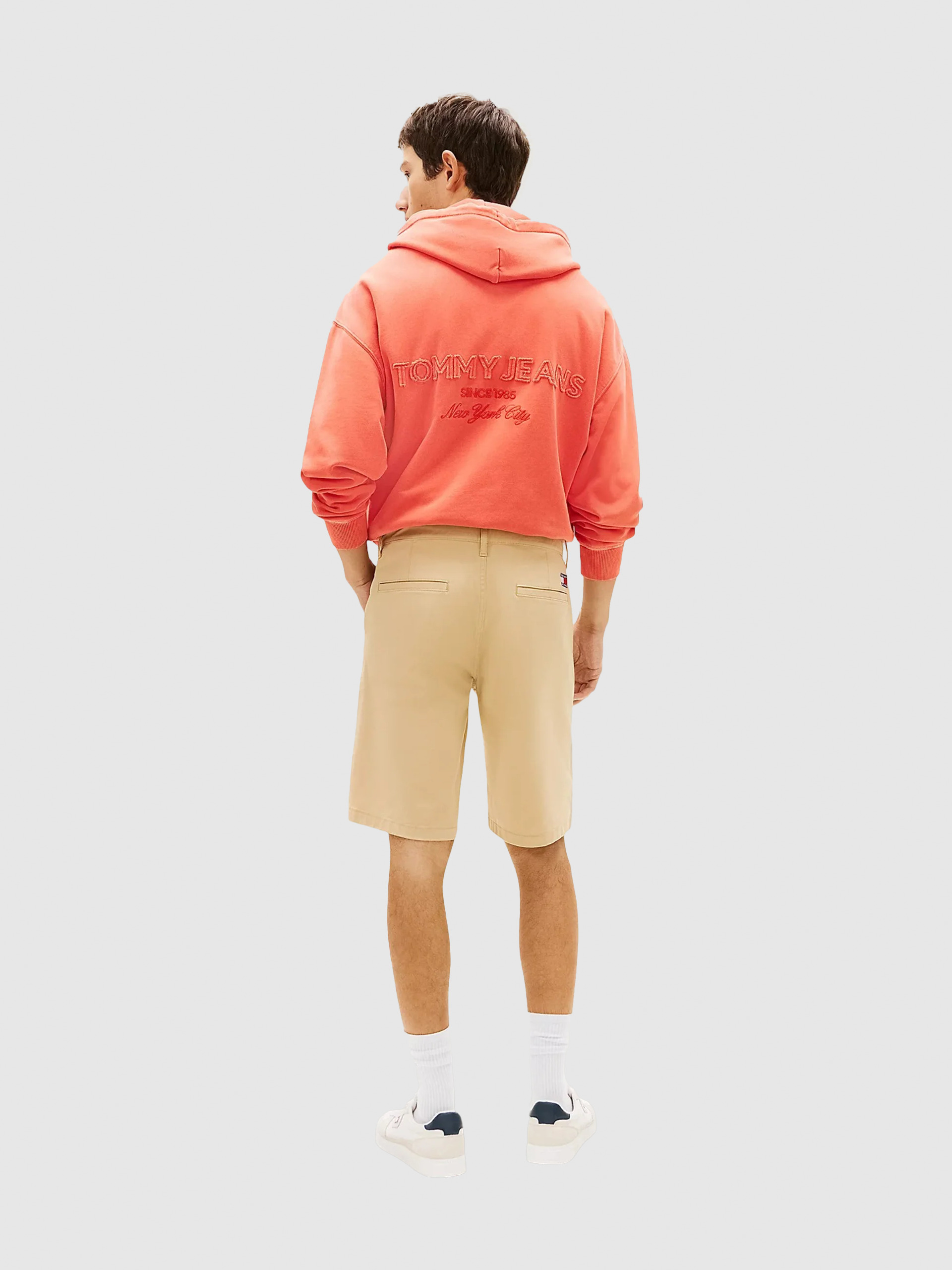 Pantalones Cortos Hombre Beige Tommy Jeans
