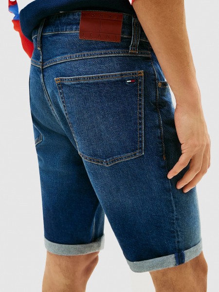 Shorts Man Dark Jeans Tommy Jeans Shorts Man Dark Jeans Tommy Jeans