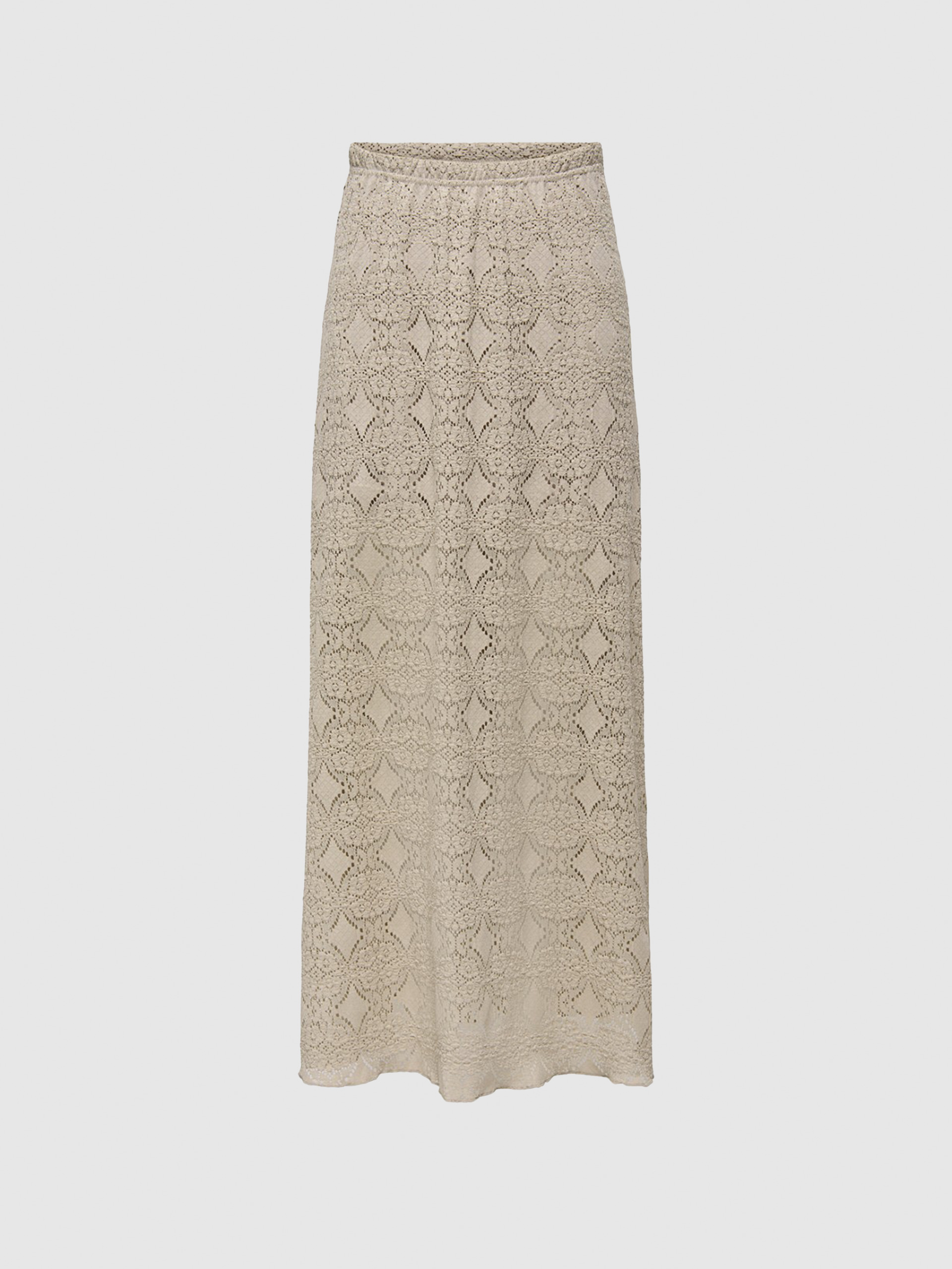 Falda Mujer Beige Only
