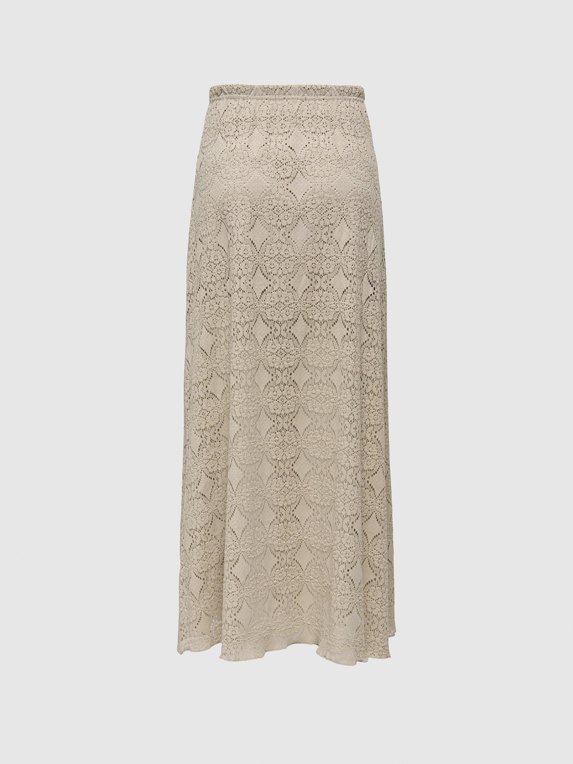 Falda Mujer Beige Only