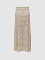 Falda Mujer Beige Only Falda Mujer Beige Only