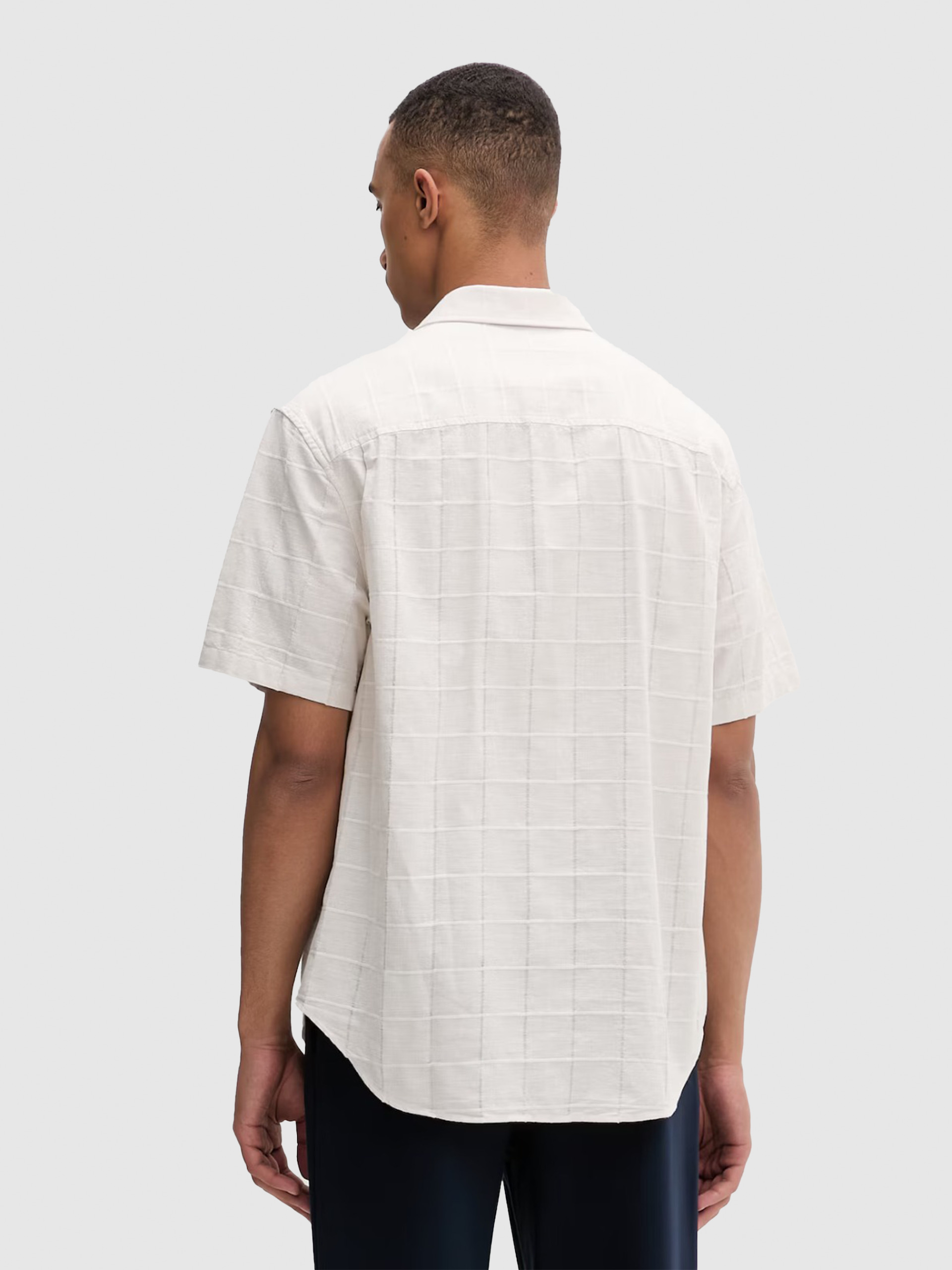 Camisa Hombre Blanco Calvin Klein