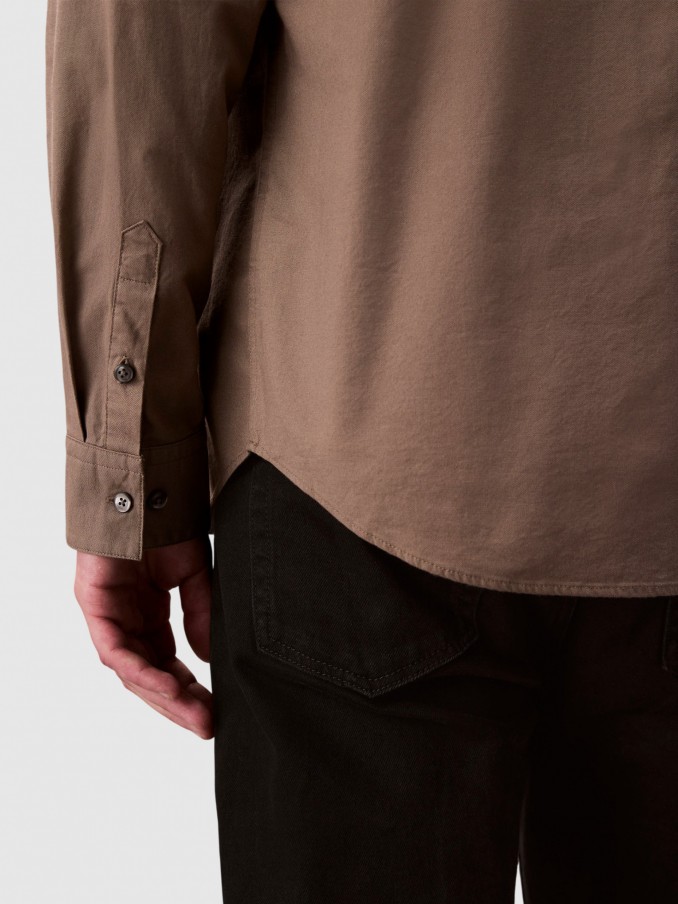 Shirt Man Green Calvin Klein