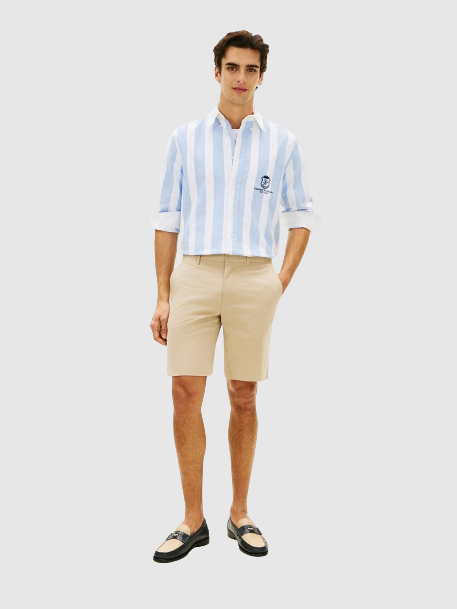 Shorts Man Beige Tommy Hilfiger