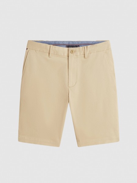 Shorts Man Beige Tommy Hilfiger