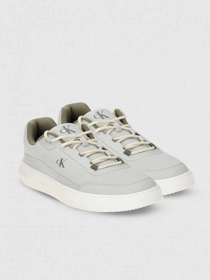 Sneakers Man Light Gray Calvin Klein