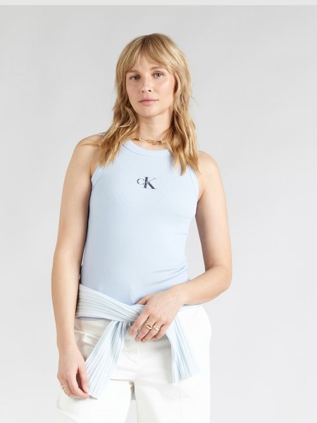 Top Calvin Klein Mulher Sl Monogram Rib Tank