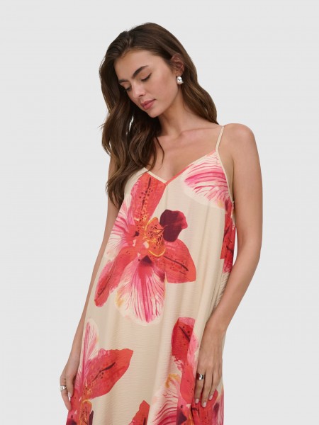 Vestido Only Mulher Resi Vestido Only Mulher Resi