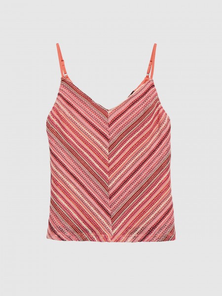 Shirt Woman Coral Vero Moda Shirt Woman Coral Vero Moda
