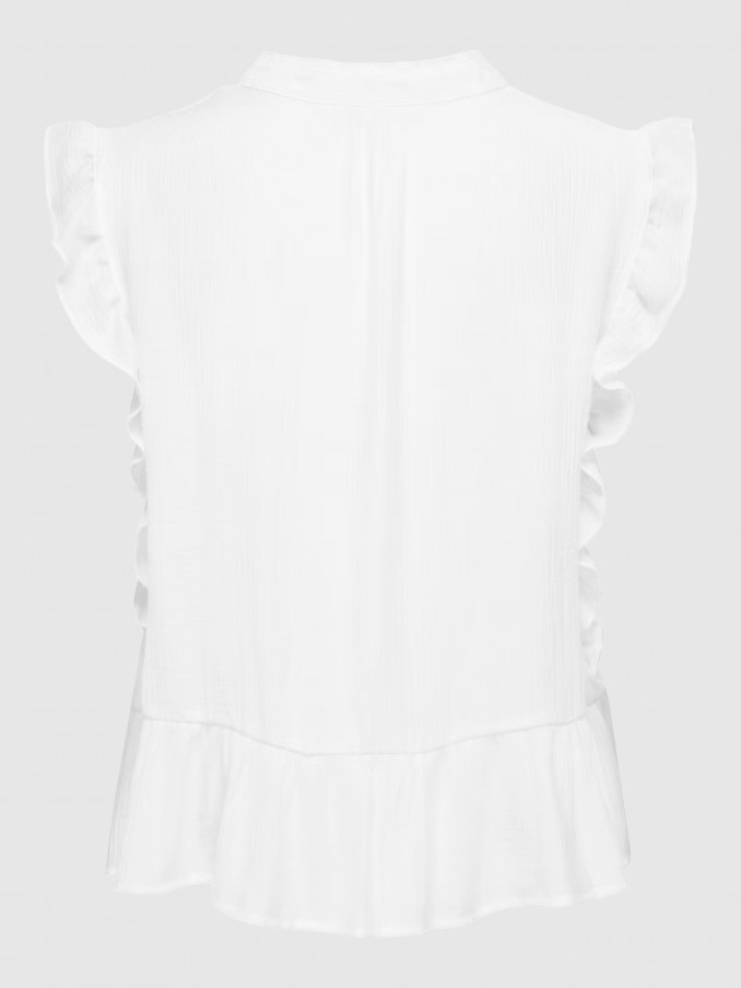 Blusa Mujer Blanco Only