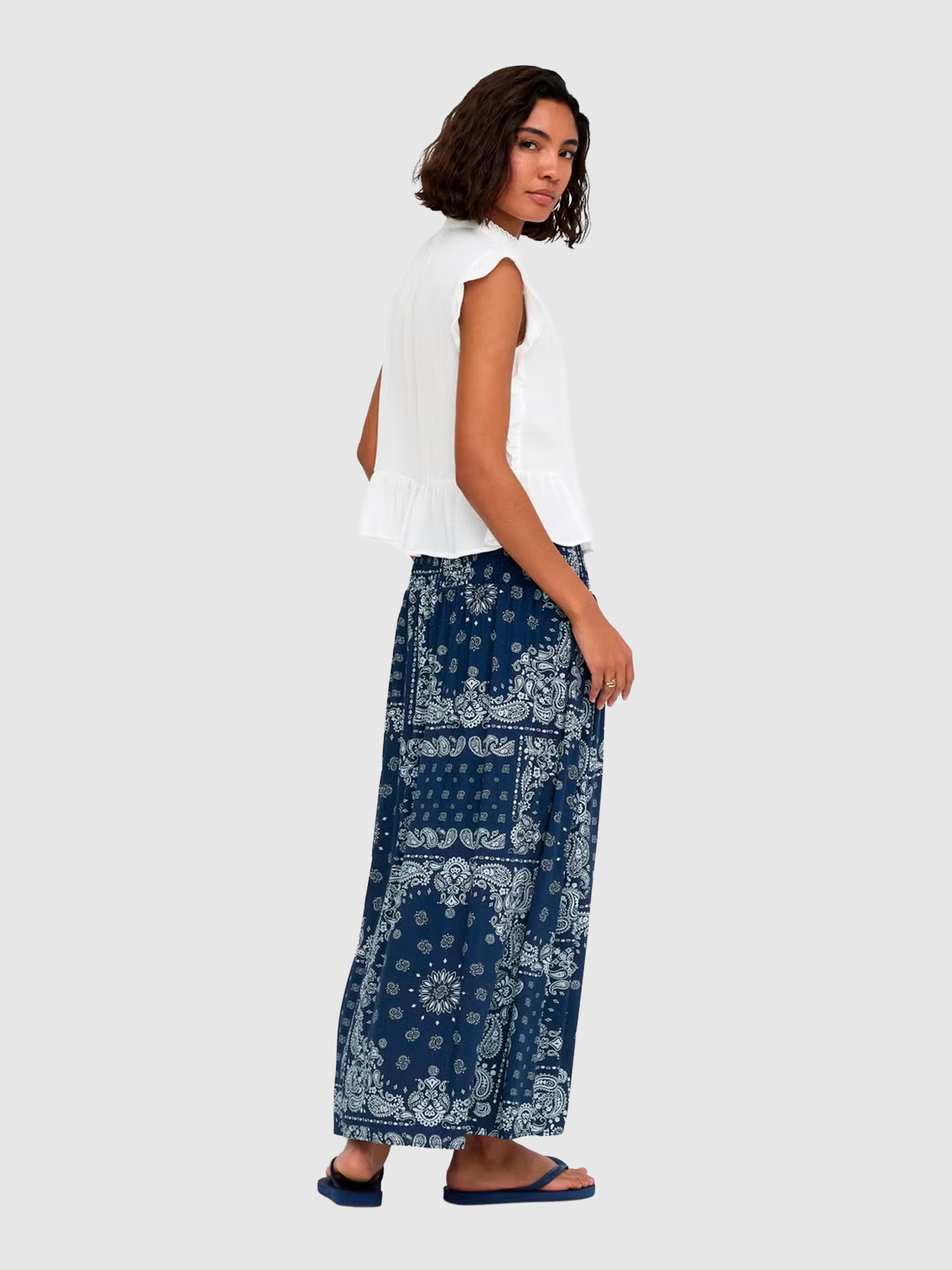 Blusa Mujer Blanco Only
