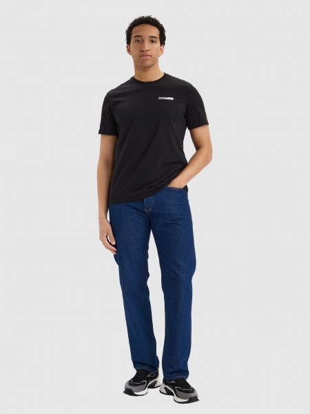 T-Shirt Calvin Klein Homem Ss 30S Eu Spw Split Stndrd Graph