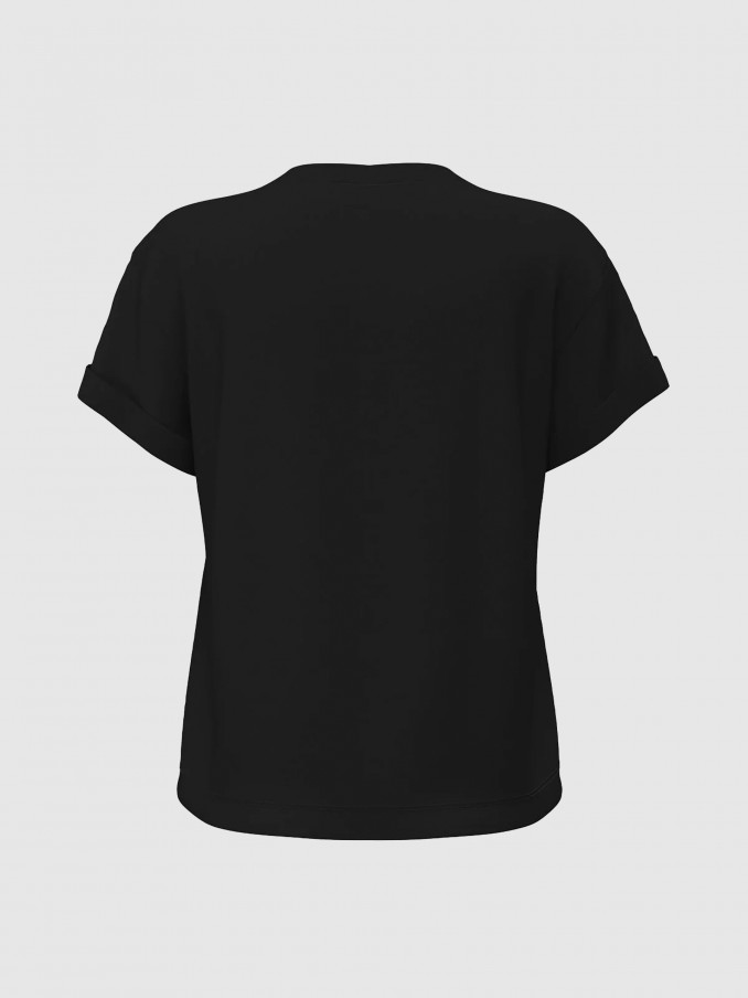 T-Shirt Guess Mulher Ss Cn Round 4G Degrade Hotfix