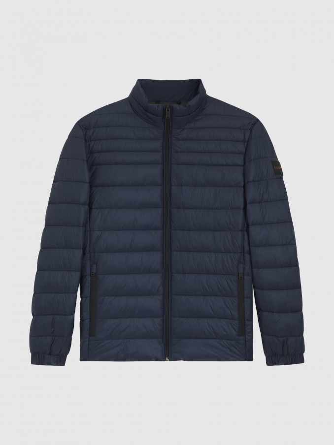 Jacket Man Navy Blue Boss