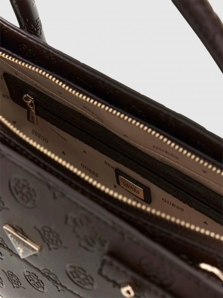 Mala Guess Mulher Diana 3 Comp Satchel
