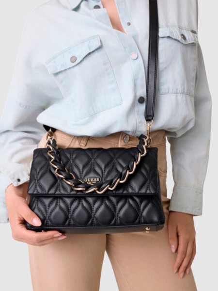 Mala Guess Mulher Maxine Flap Crossbody